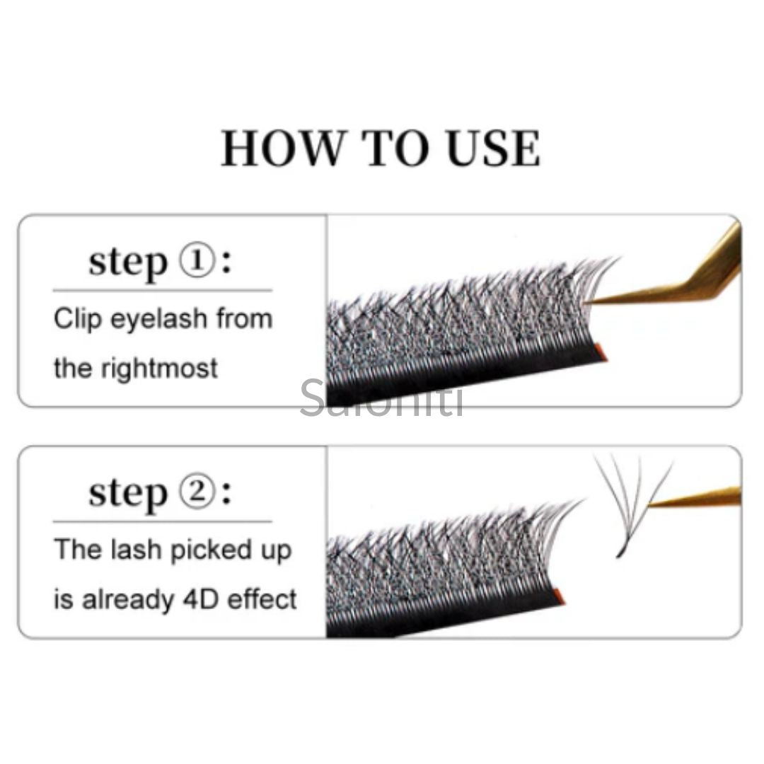 Yelix 4DW eyelashes